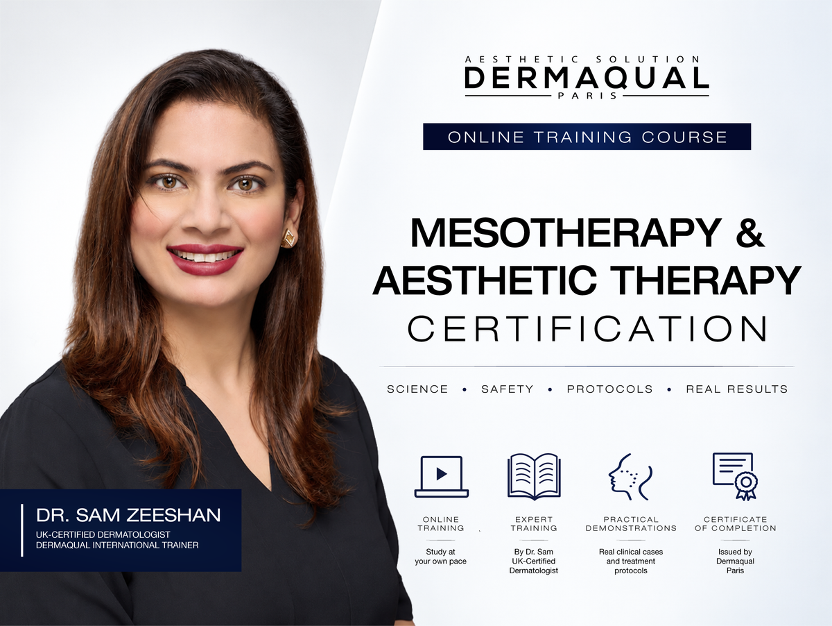 Mesotherapy & Aesthetic Therapy – 8-Hour Online Training Certificate