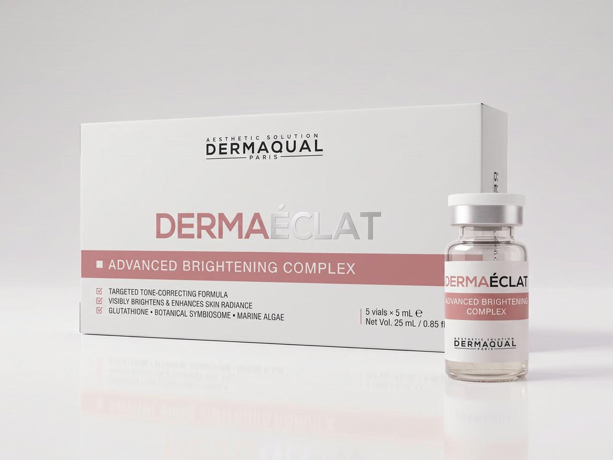 DERMA ÉCLAT box of 5 sterile vials × 5 mL with vial