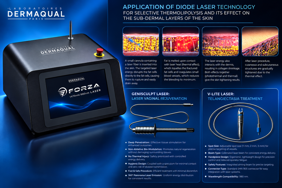 DERMAQUAL FORZA laser system and applications overview