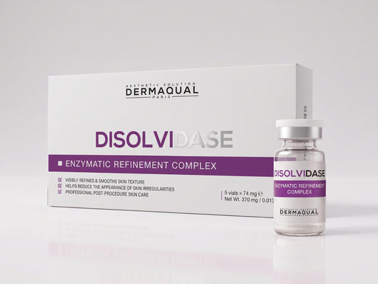 DISOLVIDASE box of 5 sterile vials × 74 mg with vial