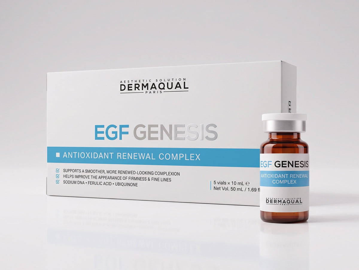 EGF GENESIS Dermaqual box — five 10 mL vials